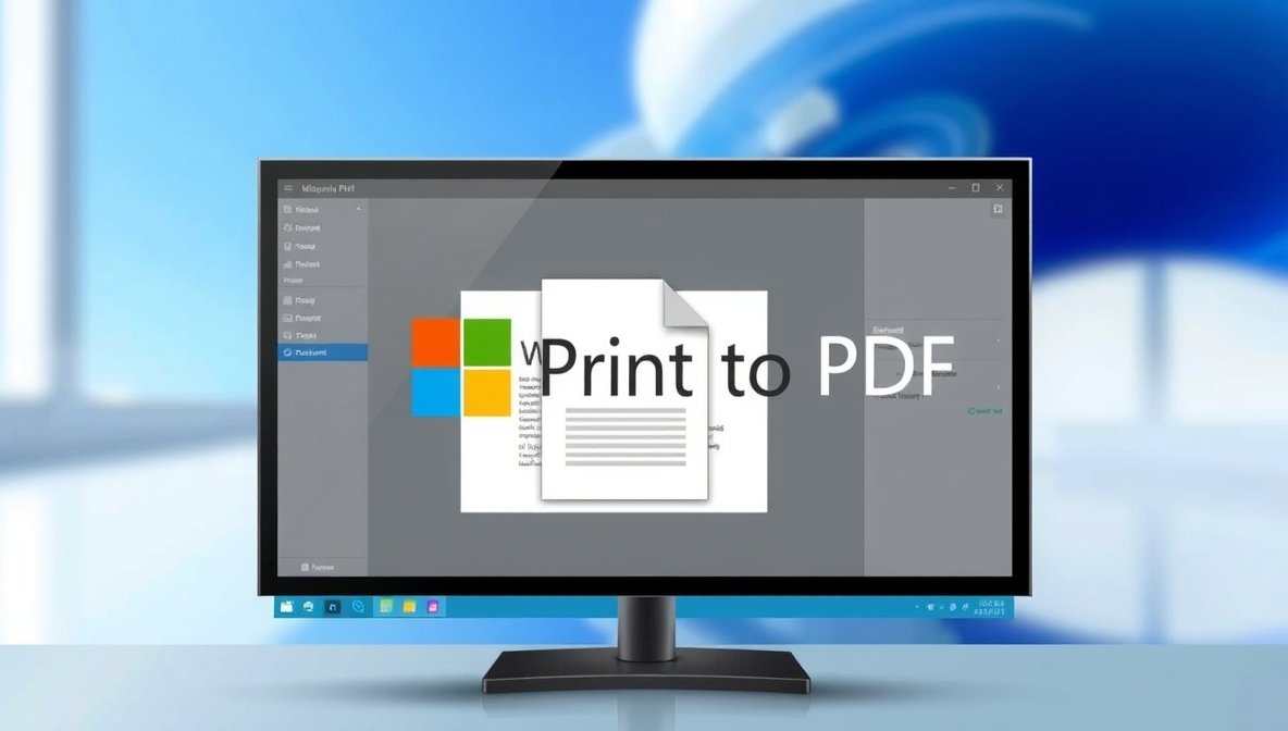 Microsoft Print to PDF