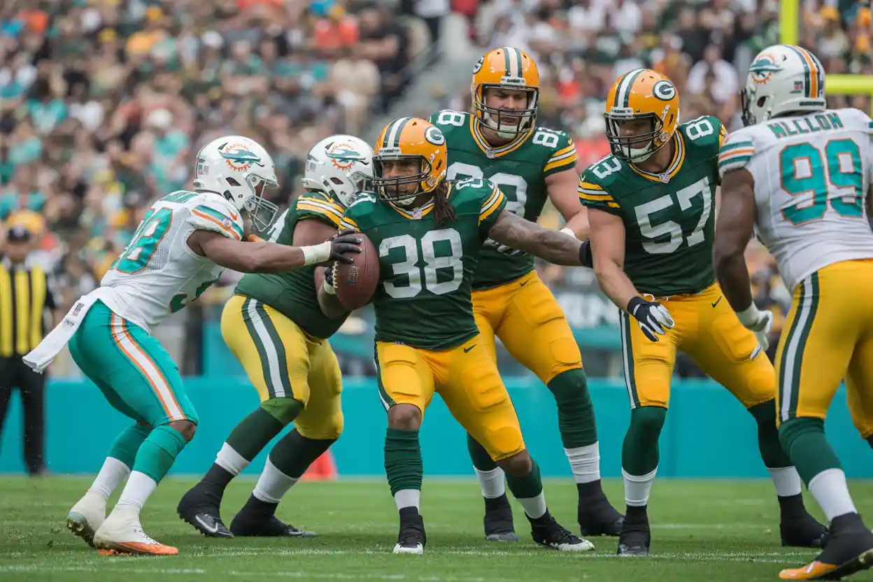 Miami Dolphins vs Green Bay Packers Match Player Stats