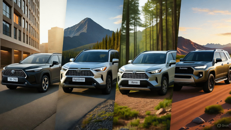 Toyota SUV Models