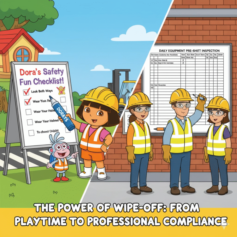 Dora Safety Wipe Off