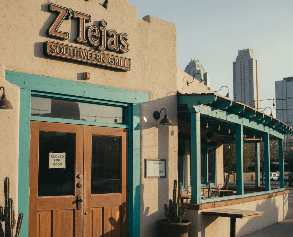 Tex-Mex Chain Z'Tejas Closes